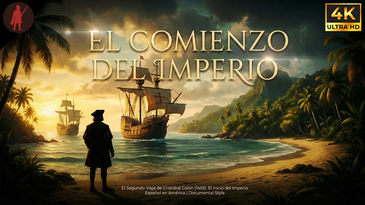 l Segundo Viaje de Cristóbal Colón (1493): Así Comenzó el Imperio Español en América | Documental