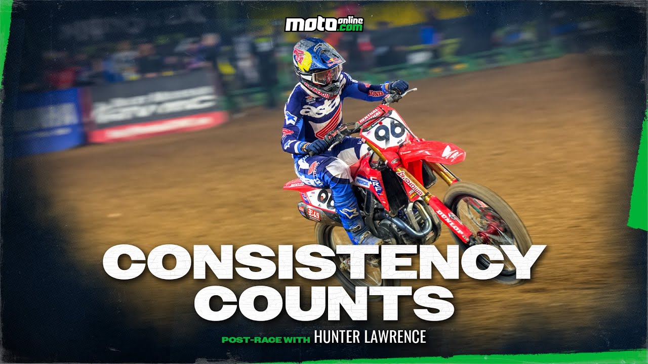 Hunter Lawrence now holds the 450SX red plate! | Post-Race