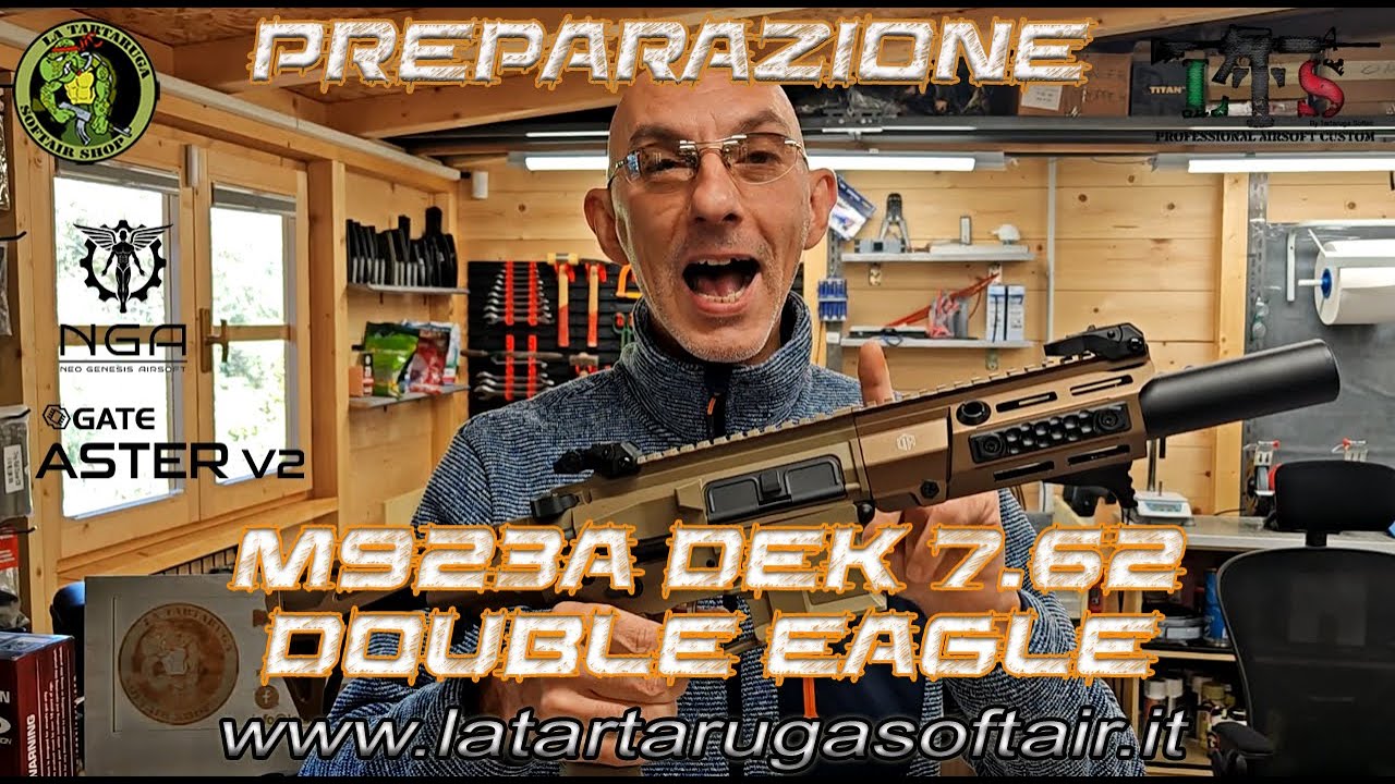 Preparazione M923A DEK 7.62 Double Eagle - By LTS La Tartaruga Softair
