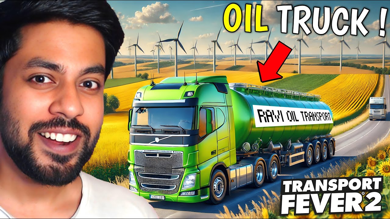 I BUILD A OIL TRUCK BUSINESS !! | Transport Fever 2 gameplay | Mr IG