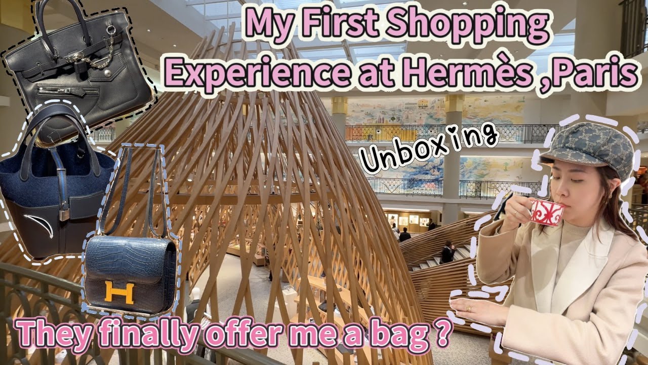 Видеоблог Hermes Paris Shopping | Пошаговая инструкция по выбору кожаных изделий | Распаковка