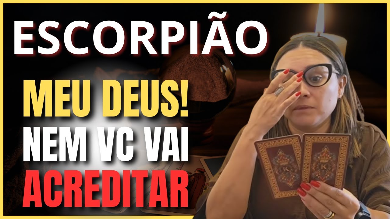ESCORPIÃO ENVERGA, MAS NÃO QUEBRA… QUEREM TE FAZER CAIR DO CAVALO! ELES VÃO SE SURPREENDER