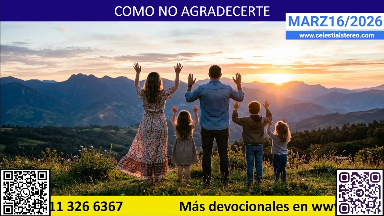 Devocional para Hoy Marzo 16/2026