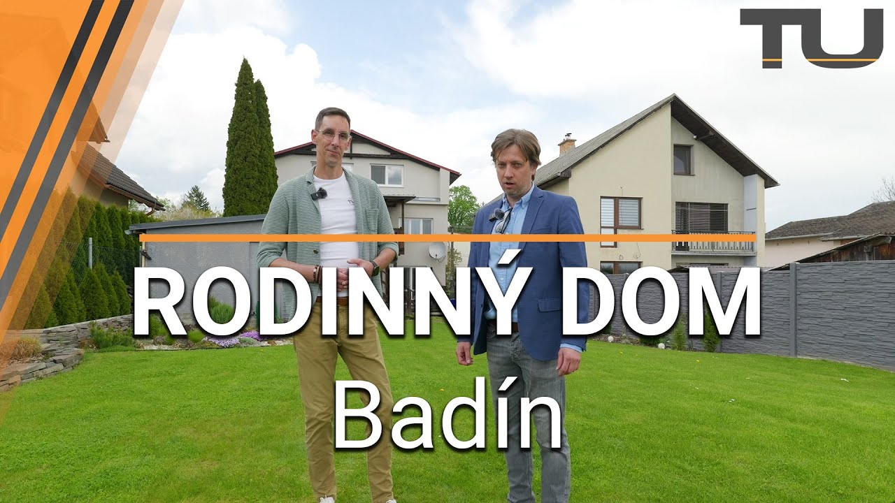 RODINN&Yacute; DOM NA PREDAJ - Bad&iacute;n