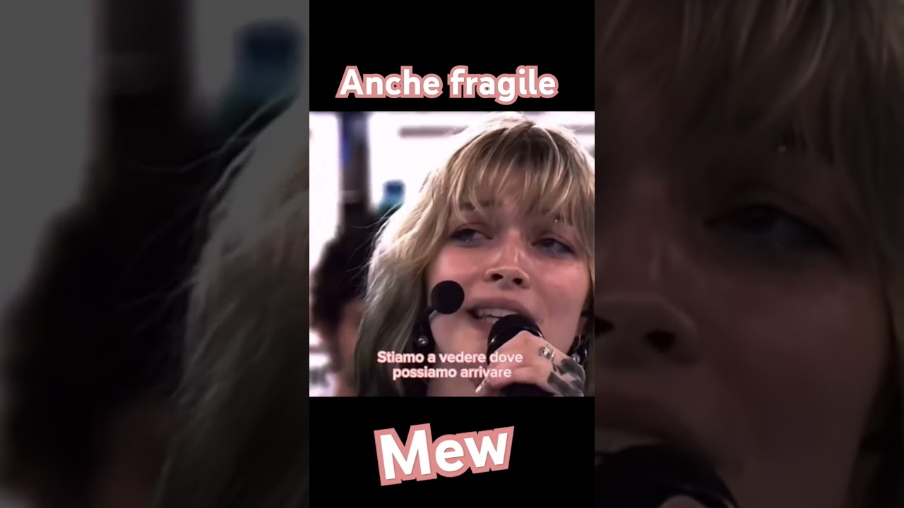 Anche fragile #mew