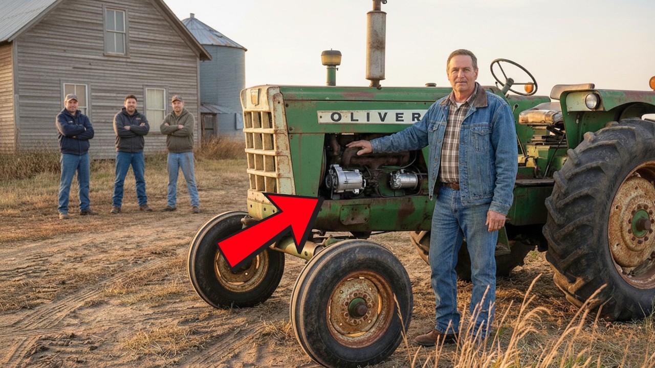 Ils riaient de ce vieux Oliver acheté... Il n'a jamais dit ce qu'il a trouvé dedans !