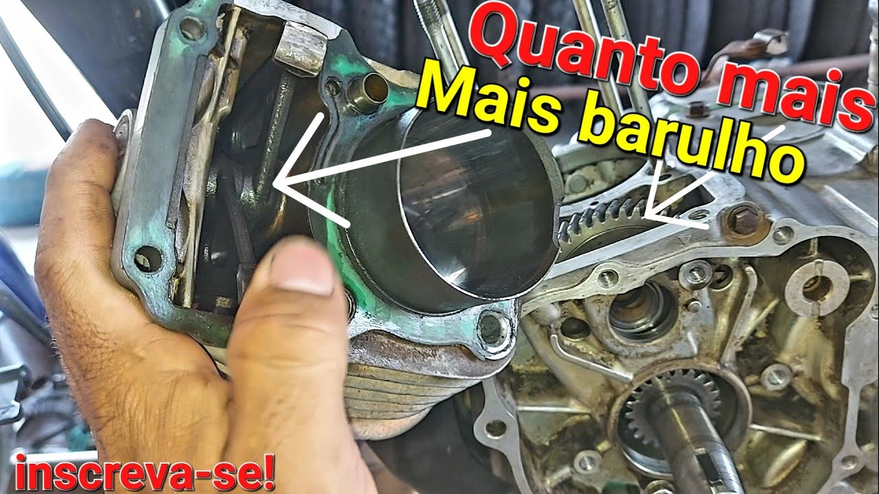Tudo q causa barulho no motor varetado tipo válvula! Abri e mostrei tudo