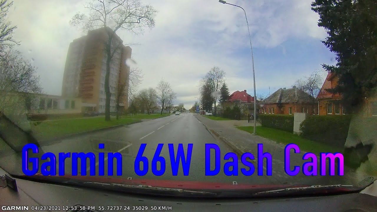 Garmin 66W Dash Cam