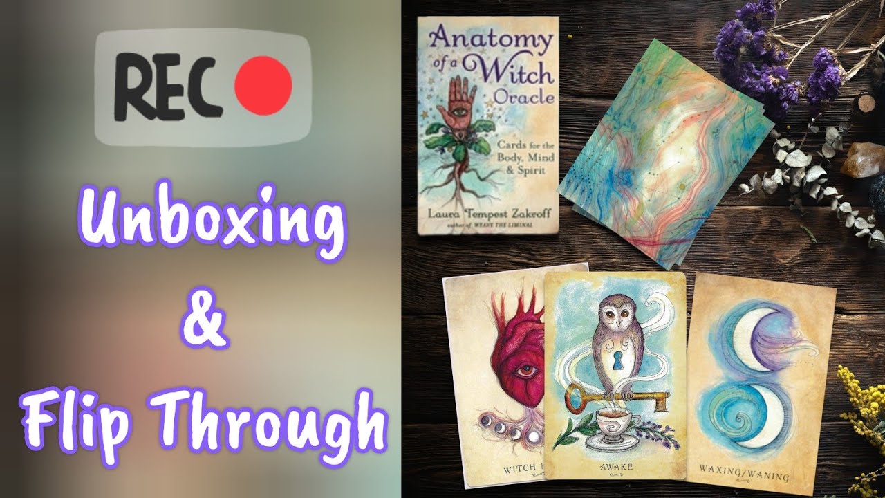 Anatomy of a Witch Oracle | Unboxing & Full Flip Through #tarotunboxing #unboxing #oracleunboxing