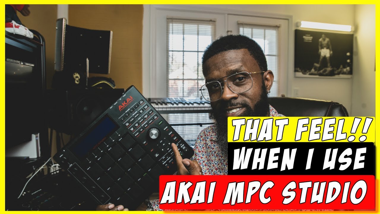 I LOVE TO GET THIS TYPE OF FEEL WHEN I USE AKAI MPC STUDIO BLACK | REASON RACK PLUGIN 🔥