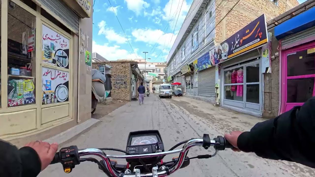 Riding Through Hazara Town: A Motorbike POV