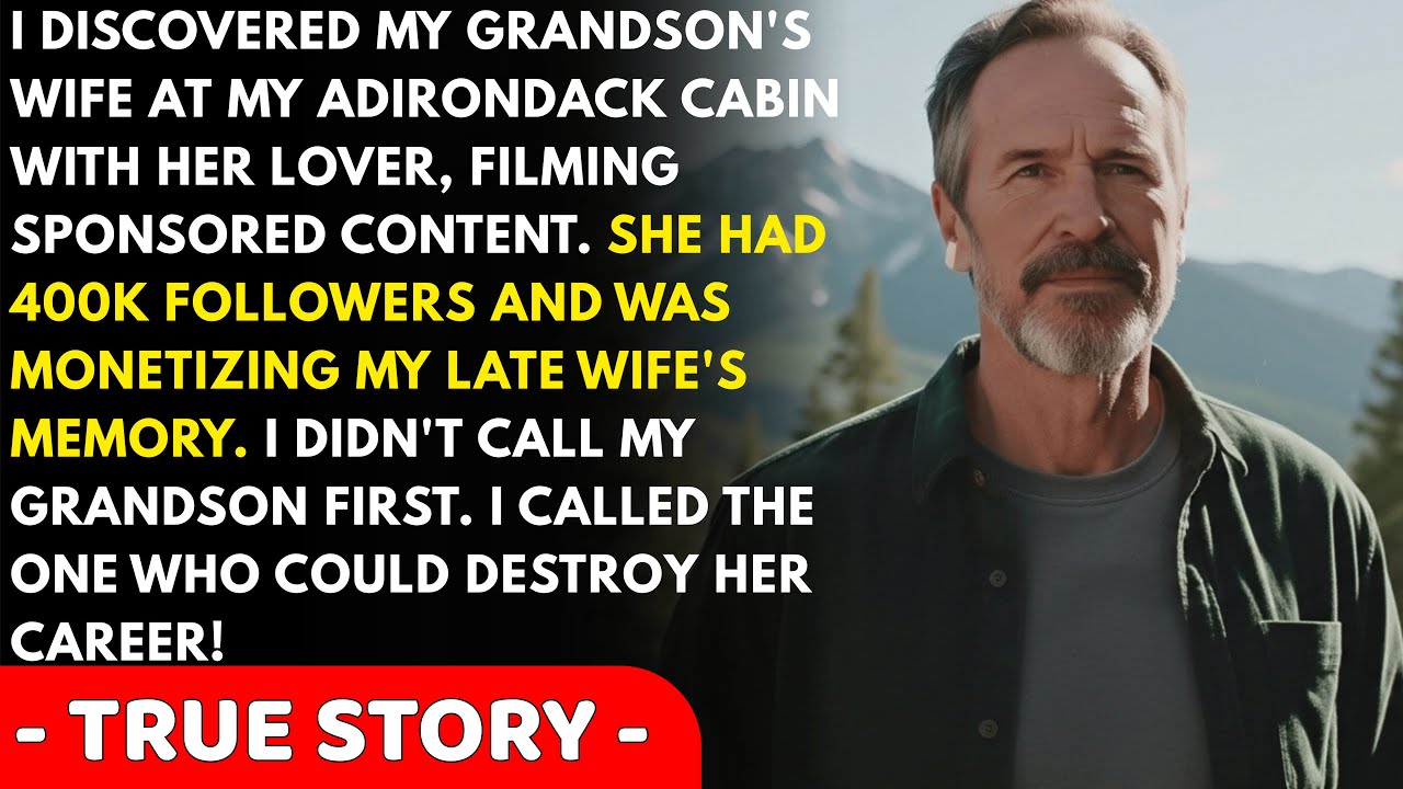 I Caught My Grandson's Influencer Wife Using My Late Wife's Cabin For Content. So I Made One...