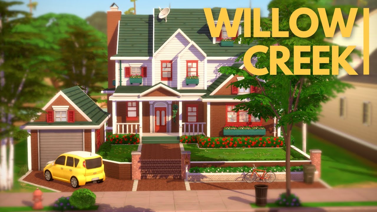 Maison familiale PARFAITE (pour des sims que vous connaissez bien 😏) | SIMS 4