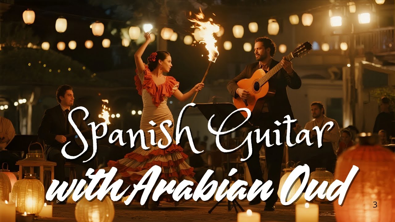 Flamenco & Arabic Guitar Fusion | Peaceful Spanish Instrumental Music for Mind & Soul Healing