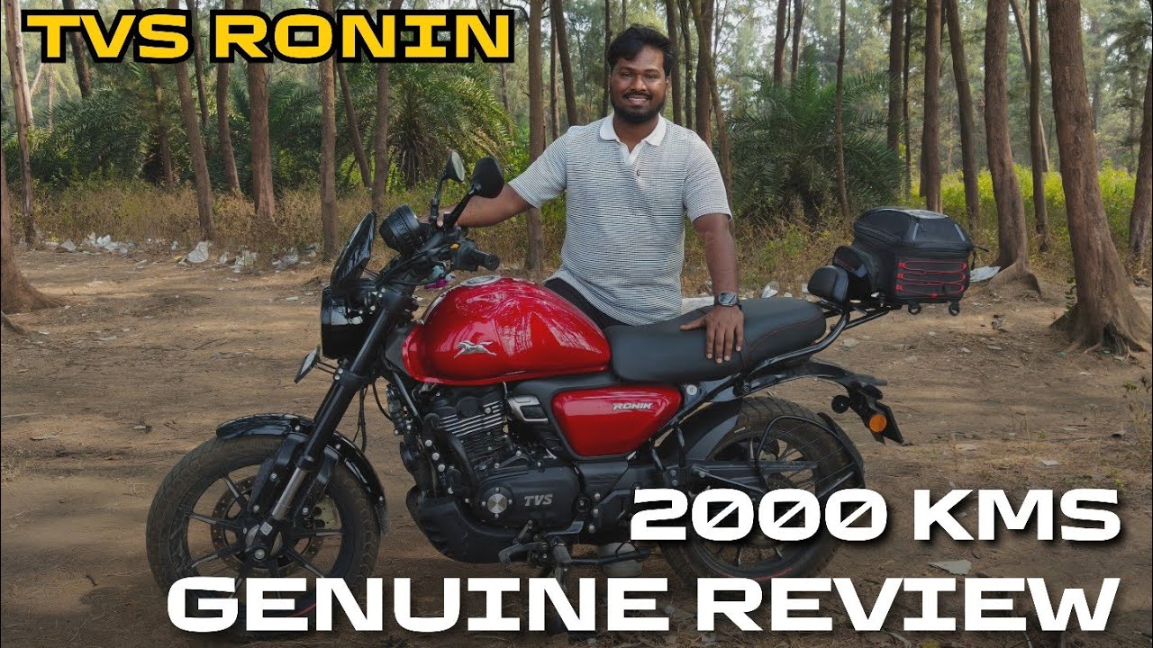 TVS RONIN 2000 KM HONEST  REVIEW  #tvsronin #prosandcons #genuinereview 
