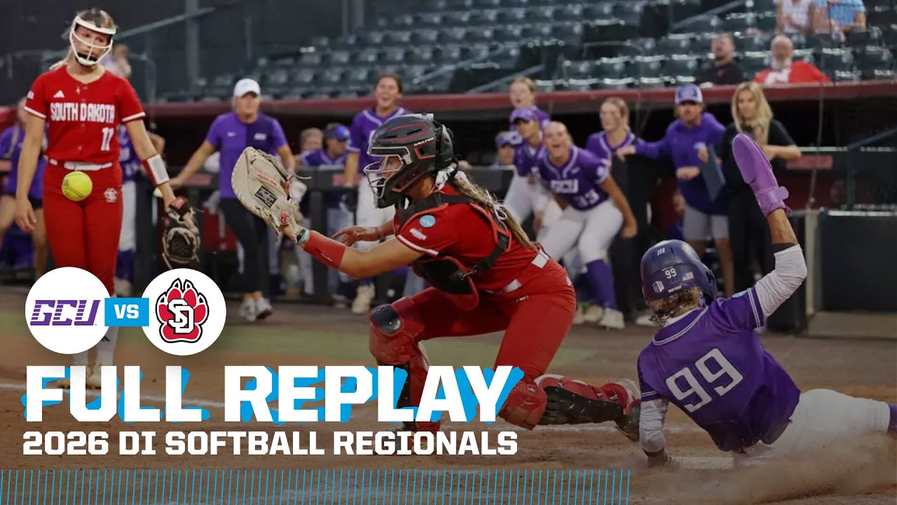 WALK-OFF! Grand Canyon vs. South Dakota: 2026 NCAA softball regional elimination game | FULL REPLAY
