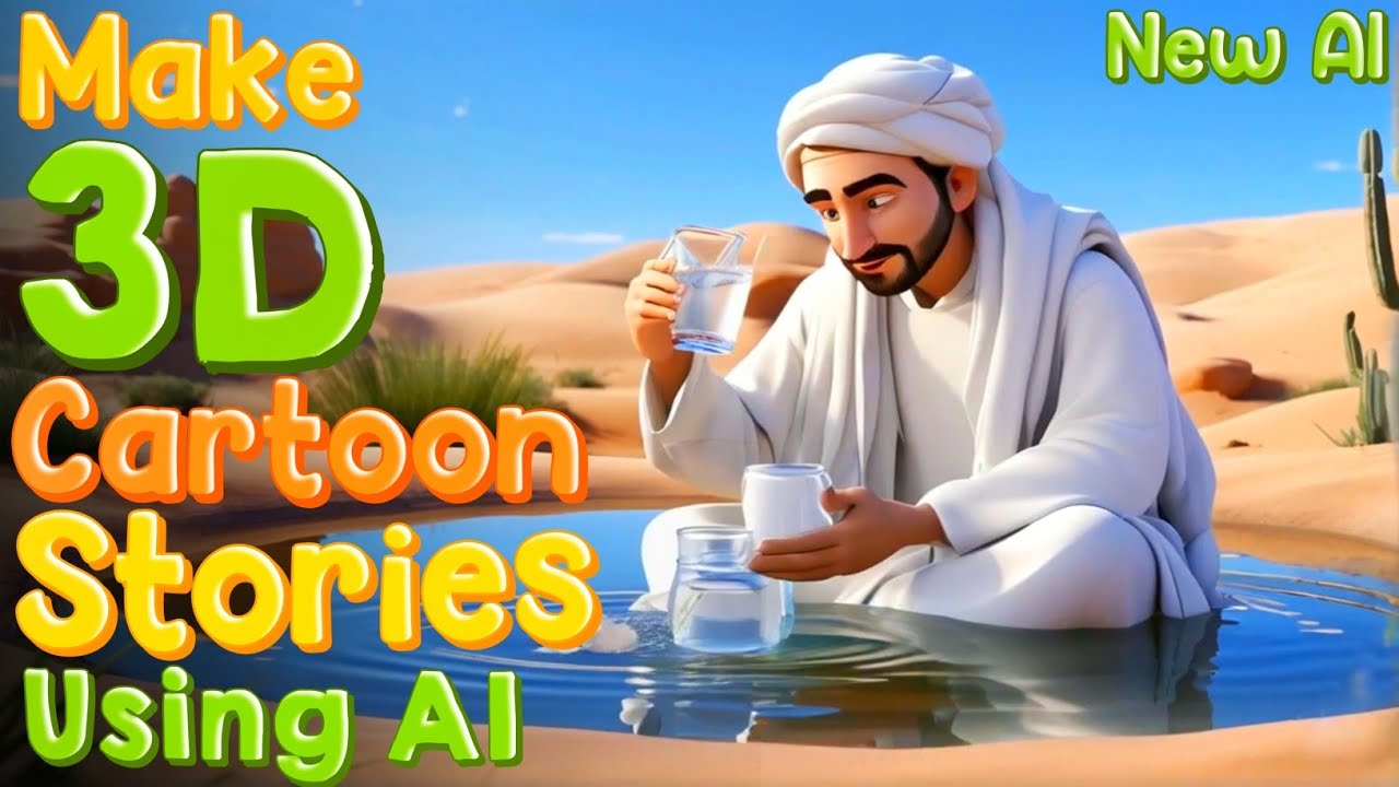 Make 3D Animated Stories For FREE Using AI 😃| High Quality Video Generator