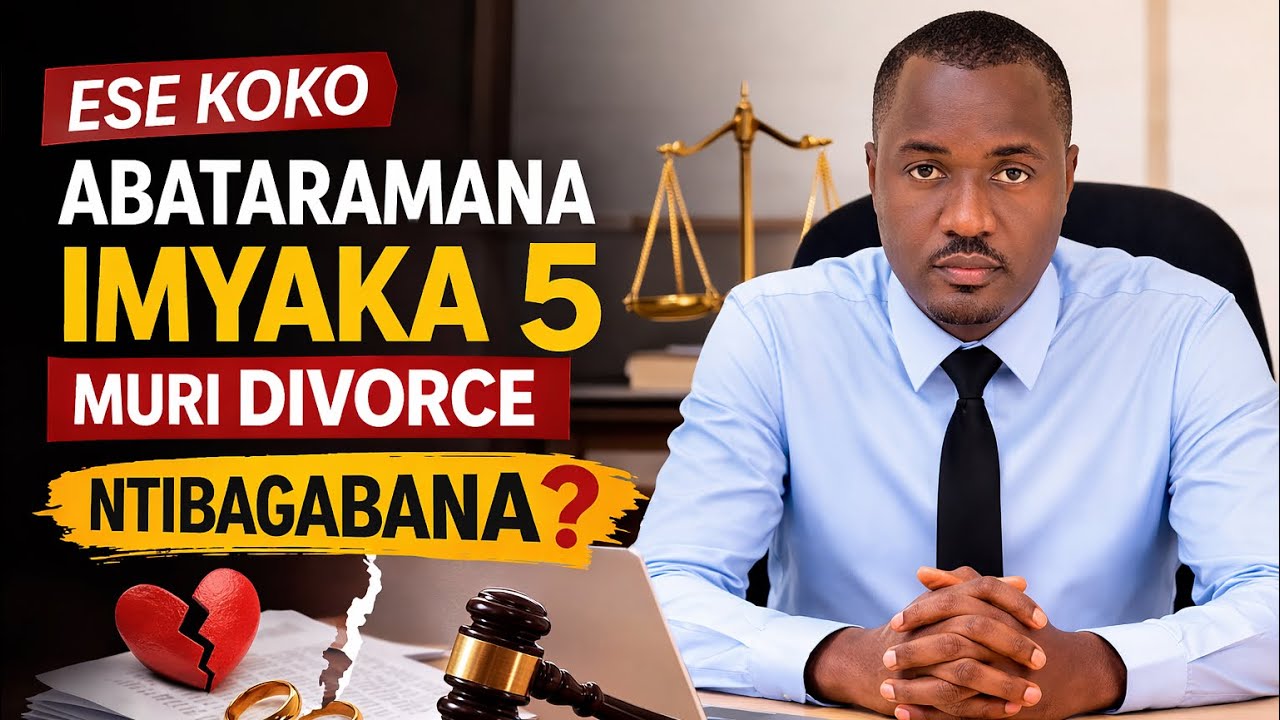 Ese koko abashyingiranywe bataramana imyaka 5 muri Divorce ntibagabana?