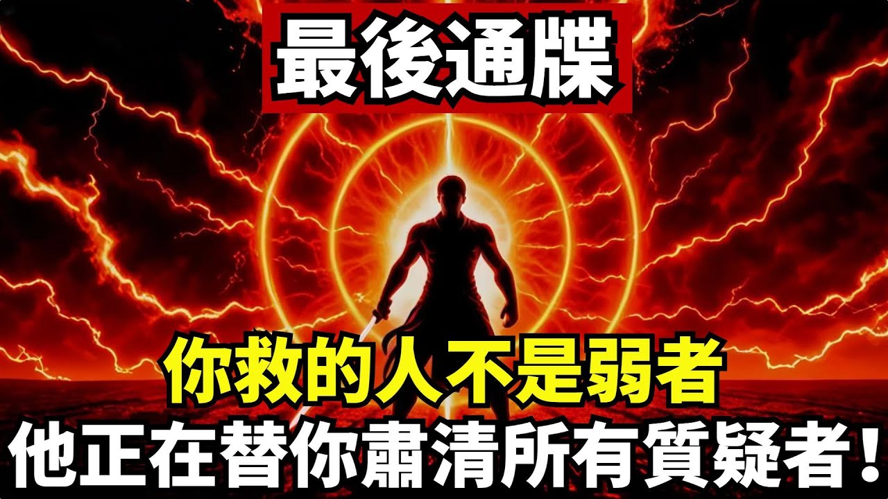 👉天选之人：结局反转！曾经嘲笑你救错了灵魂的人，现在，他们正在付出百倍代价！#天选之人 #因果报应 #灵性觉醒 #能量守护 #神圣干预 #灵魂使命 #神圣正义 #显化 #神圣时机 #神秘学 #正能量