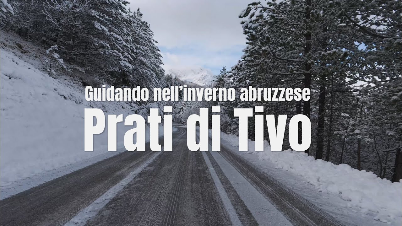 Guidando nell’inverno abruzzese | Prati di Tivo