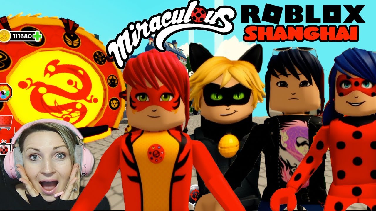 Игровой процесс Miraculous Ladybug RP в Roblox: обновление в Шанхае! Как найти Prodigious с помощ...