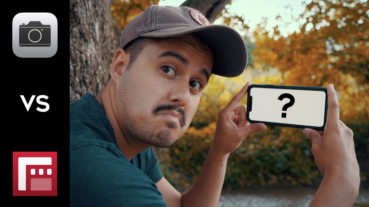 Камера iPhone против Filmic Pro