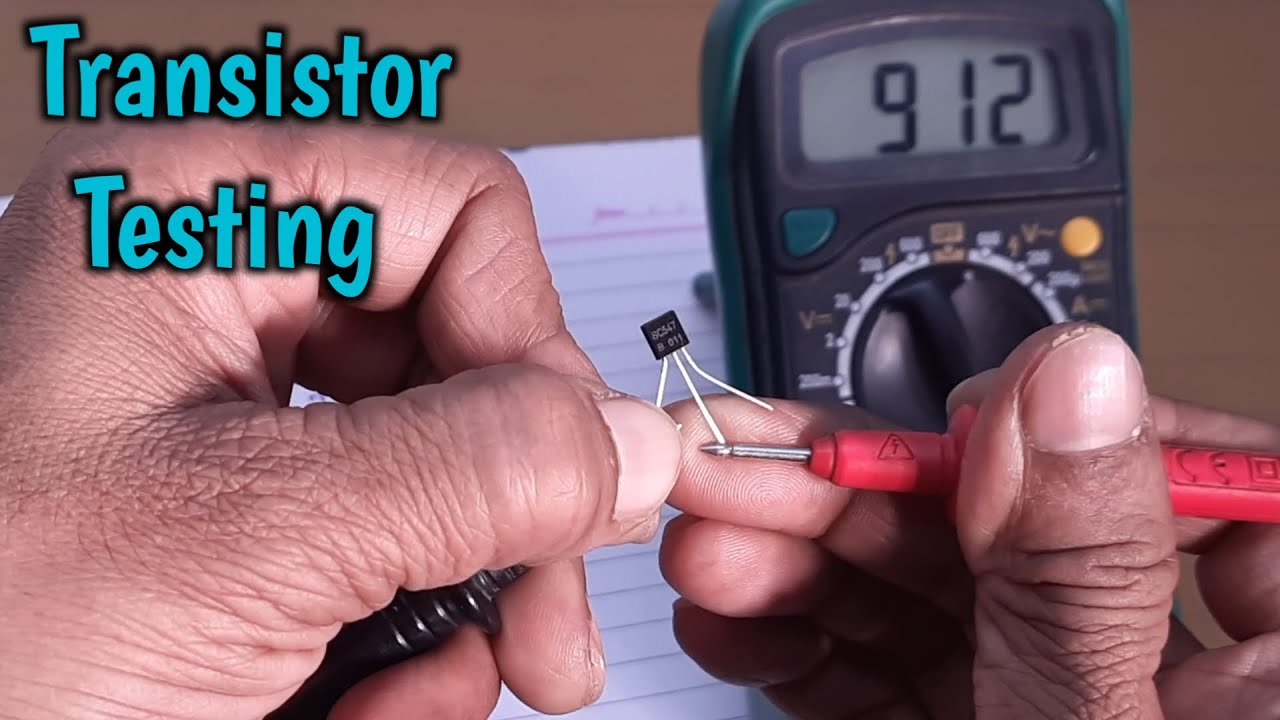 Transistor Testing using Digital Multimeter | How to Check Transistor NPN or PNP