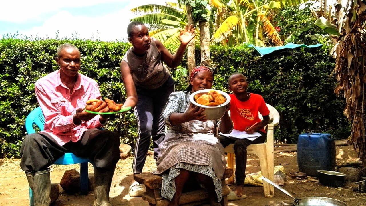 Traditional Pumpkin Ring & Round Bread l 🔥 African real food 🛖