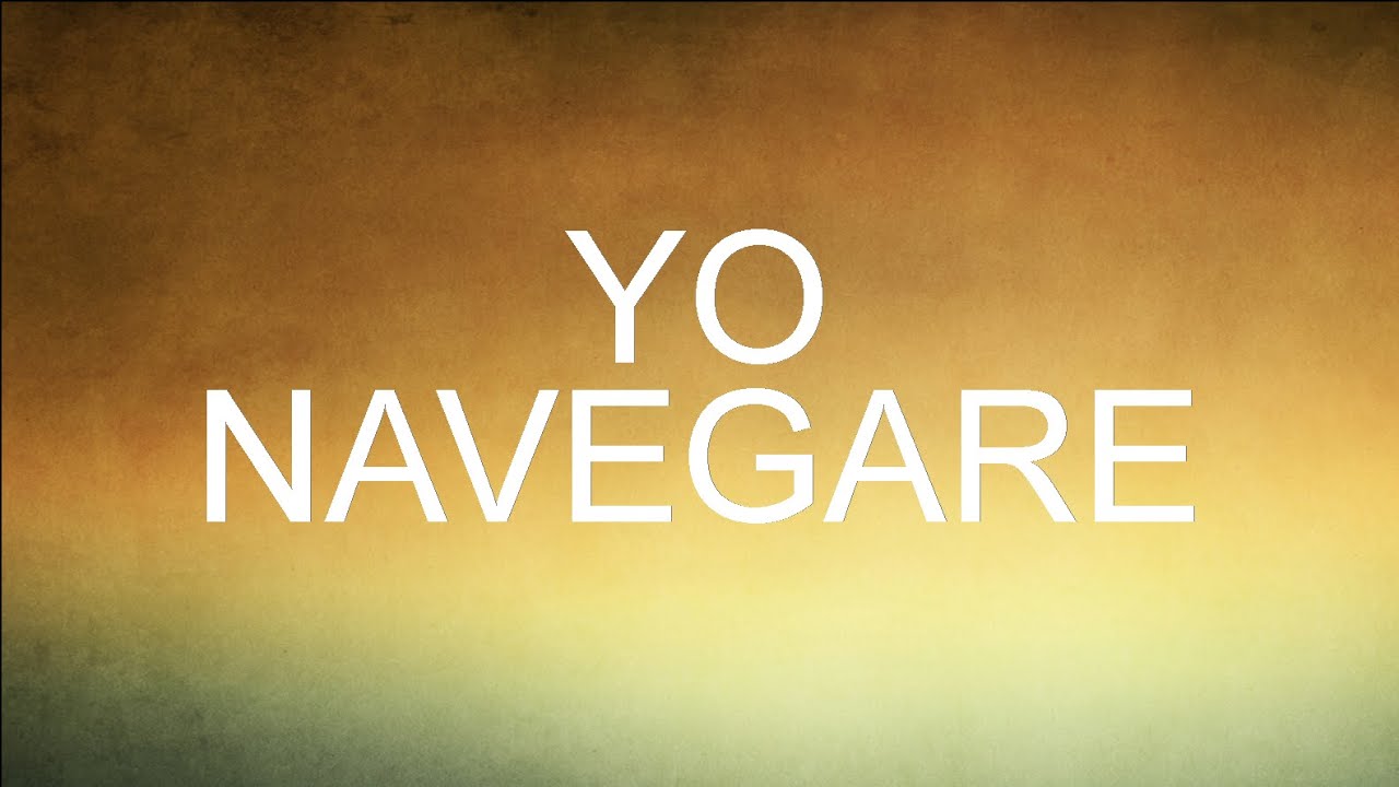 Yo Navegare -Eu Navegarei- IURD Letra/Musica