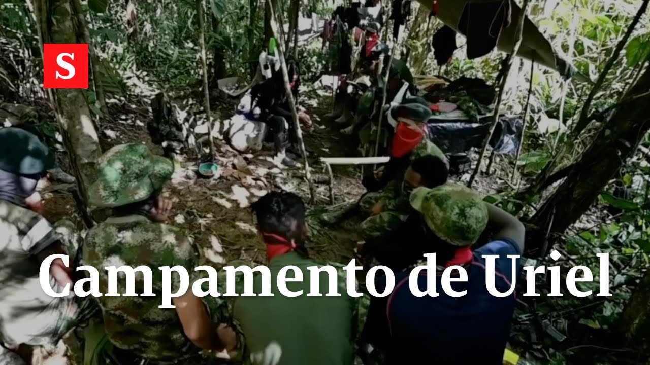 Así quedó el campamento de alias Uriel: las imágenes | Videos Semana