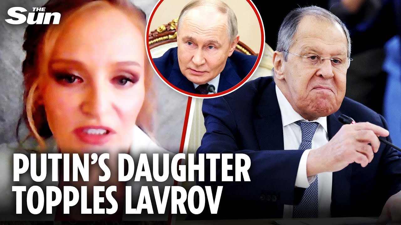 Inside the downfall of Putin&rsquo;s top ally Lavrov - and tyrant&rsquo;s DAUGHTER could be pulling the strings