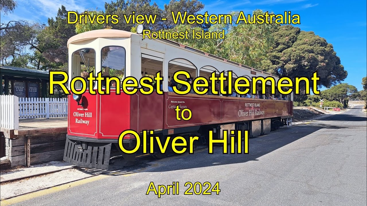 Drivers View WA, Rottnest Island  to Oliver Hill, April 2024
