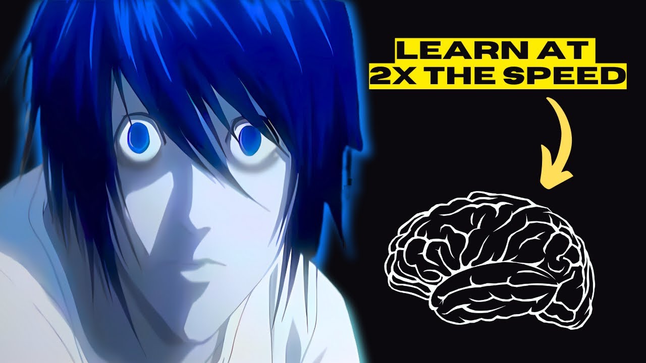 How to STUDY Like L Lawliet | DeathNote Analysis