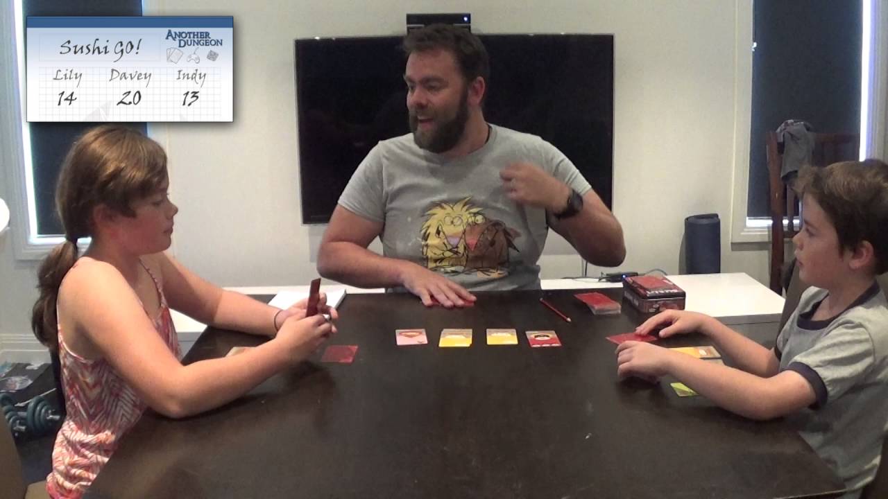 How to Play - Sushi Go! - Episode 2 - Demo Game