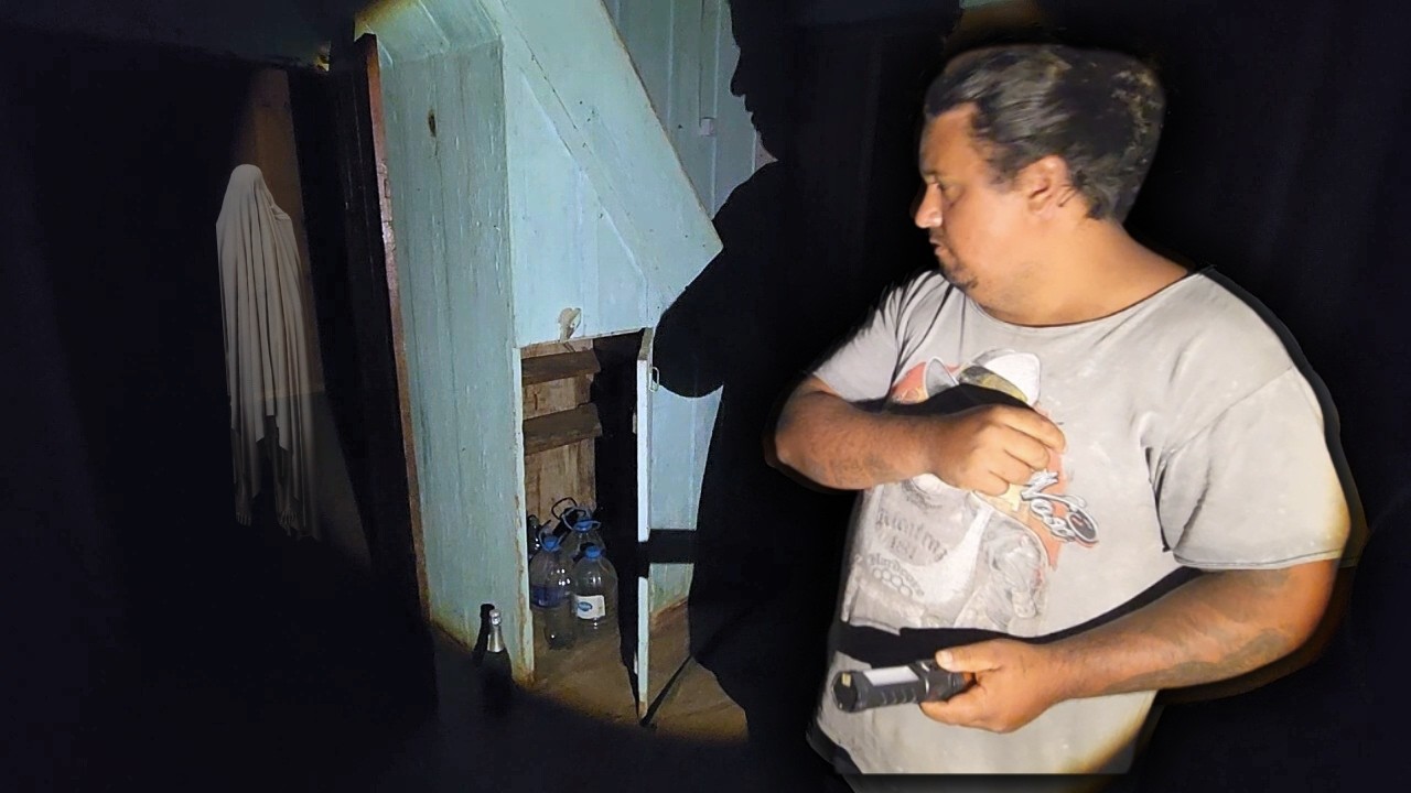 FICAMOS ARREPIADOS COM O QUE GRAVAMOS NESTA CASA!