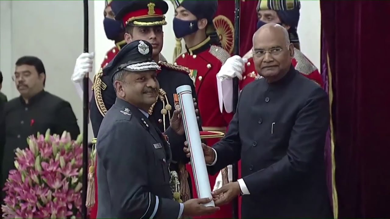 Ati Vishisht Seva Medal to Air Vice Marshal Sukumaran Ramakrishnan, VSM