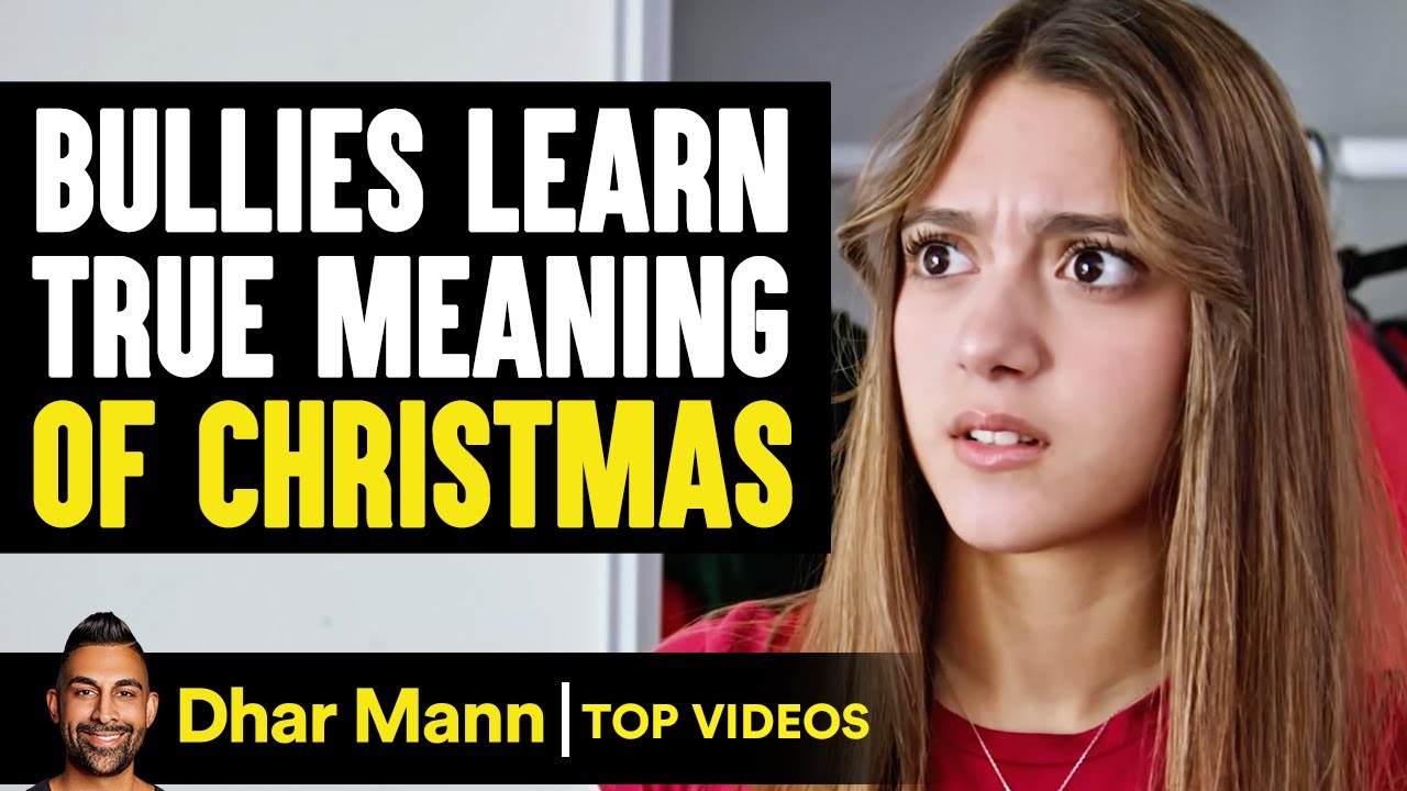 Bullies Learn the True Meaning of Christmas | Dhar Mann