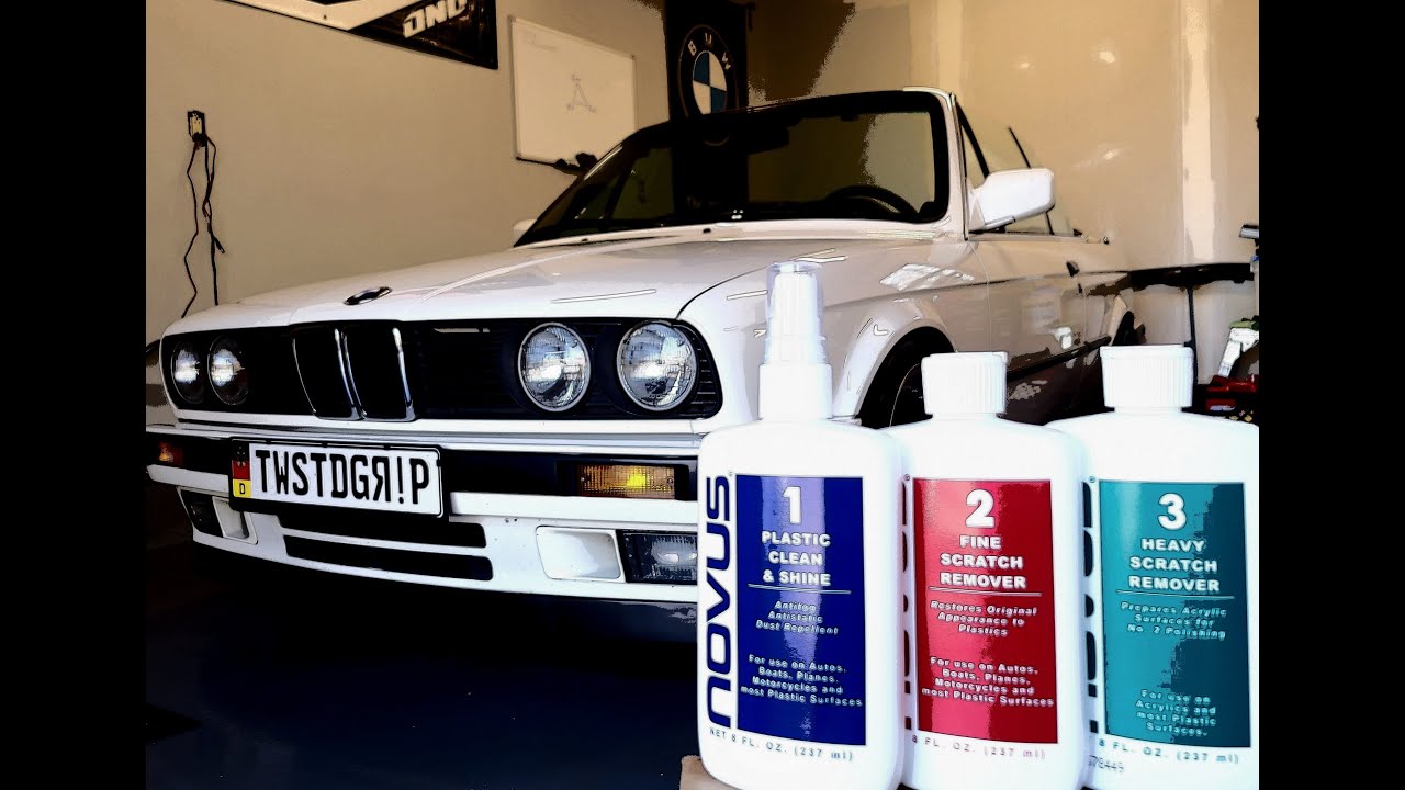 E30 Convertible Window Restoration