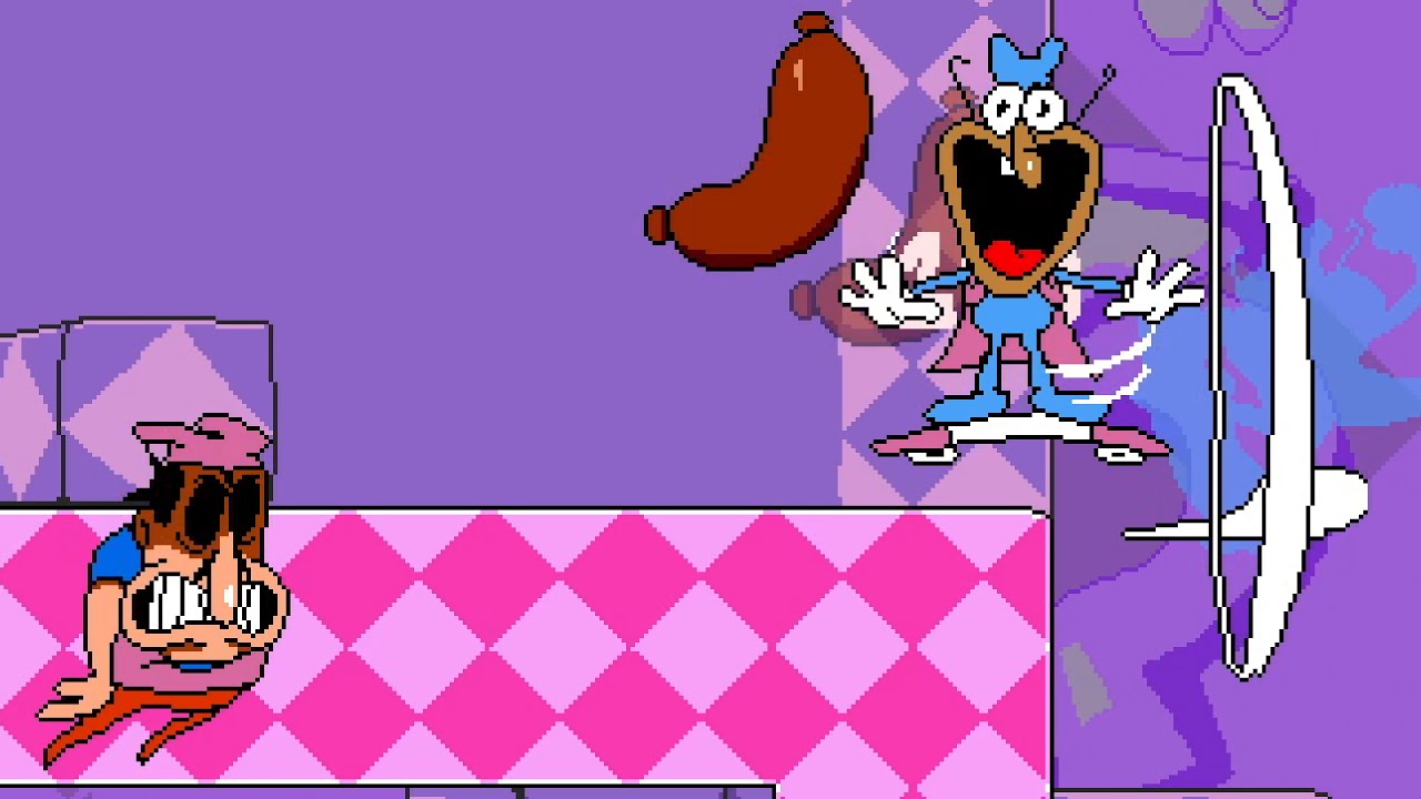 Pizza Tower but Peddito is chasing The Doise (The Noise Update Mod)