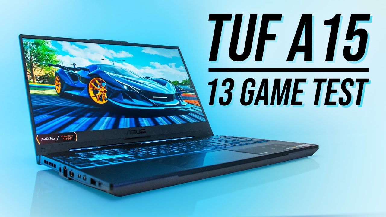 ASUS TUF A15 (6800H + RTX 3060) Tested in 13 Games!