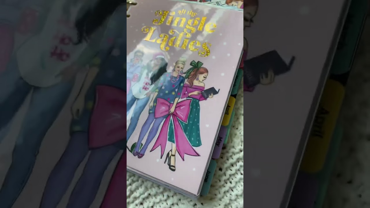 Holiday planner sticker book is Here! #shorts #stickers #stickerbooks #holiday #stationery #planner