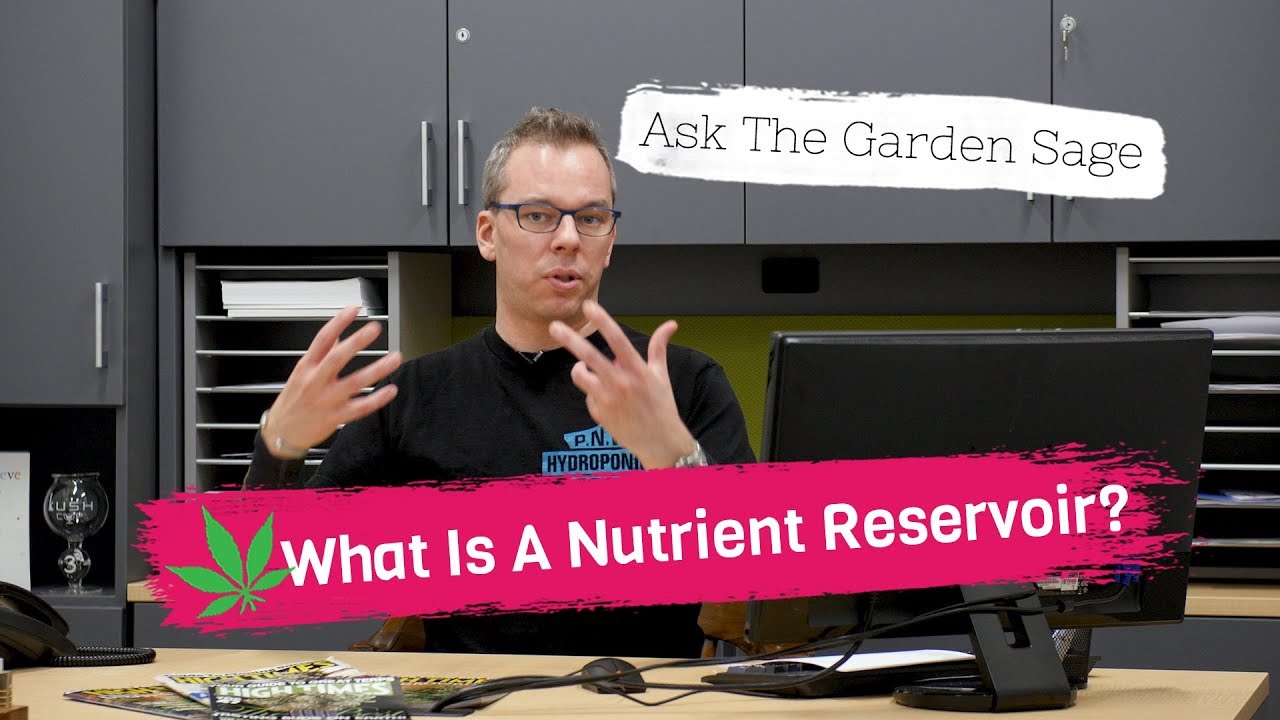 What is a nutrient reservoir? - Ask the Garden Sage