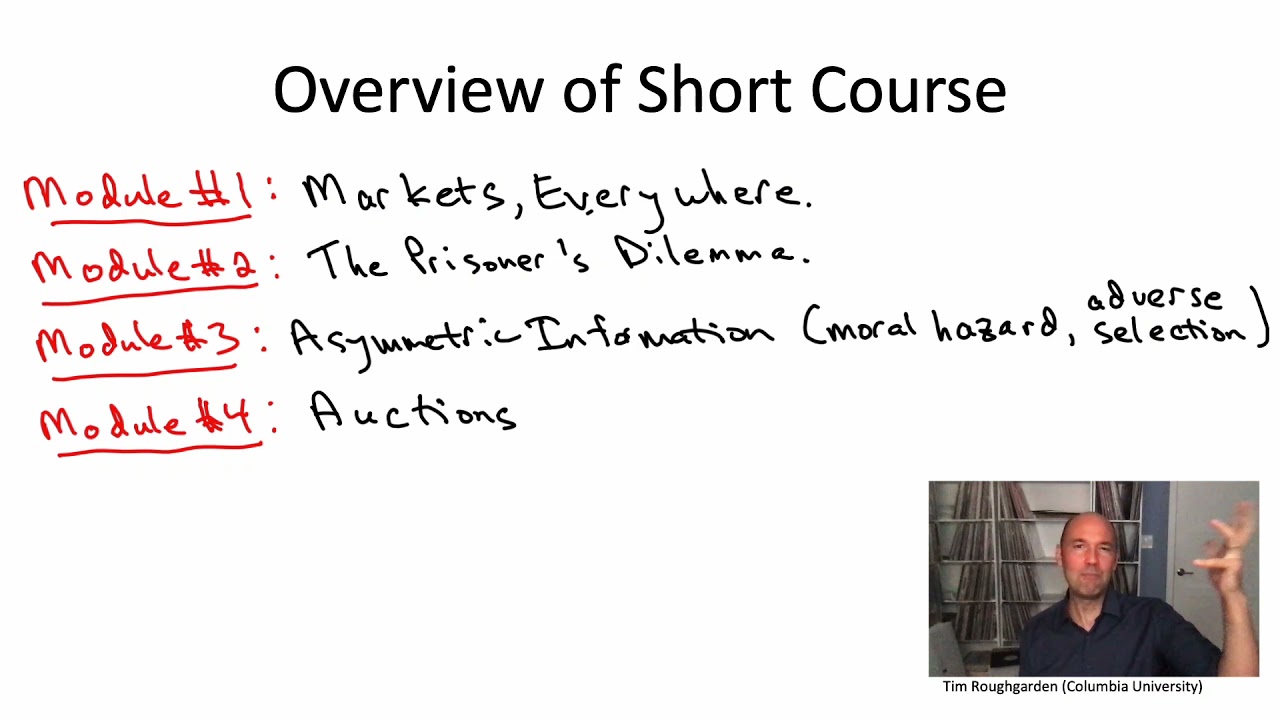Incentives in Computer Science (Lecture 1.1: Overview of Short Course)