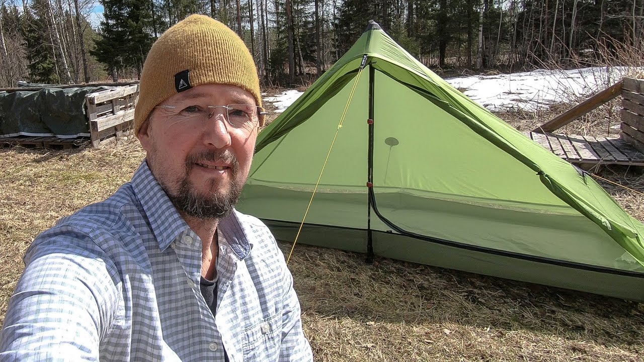 LANSHAN PRO 1 SETUP/ Ultralight One Person Trekking Pole Tent