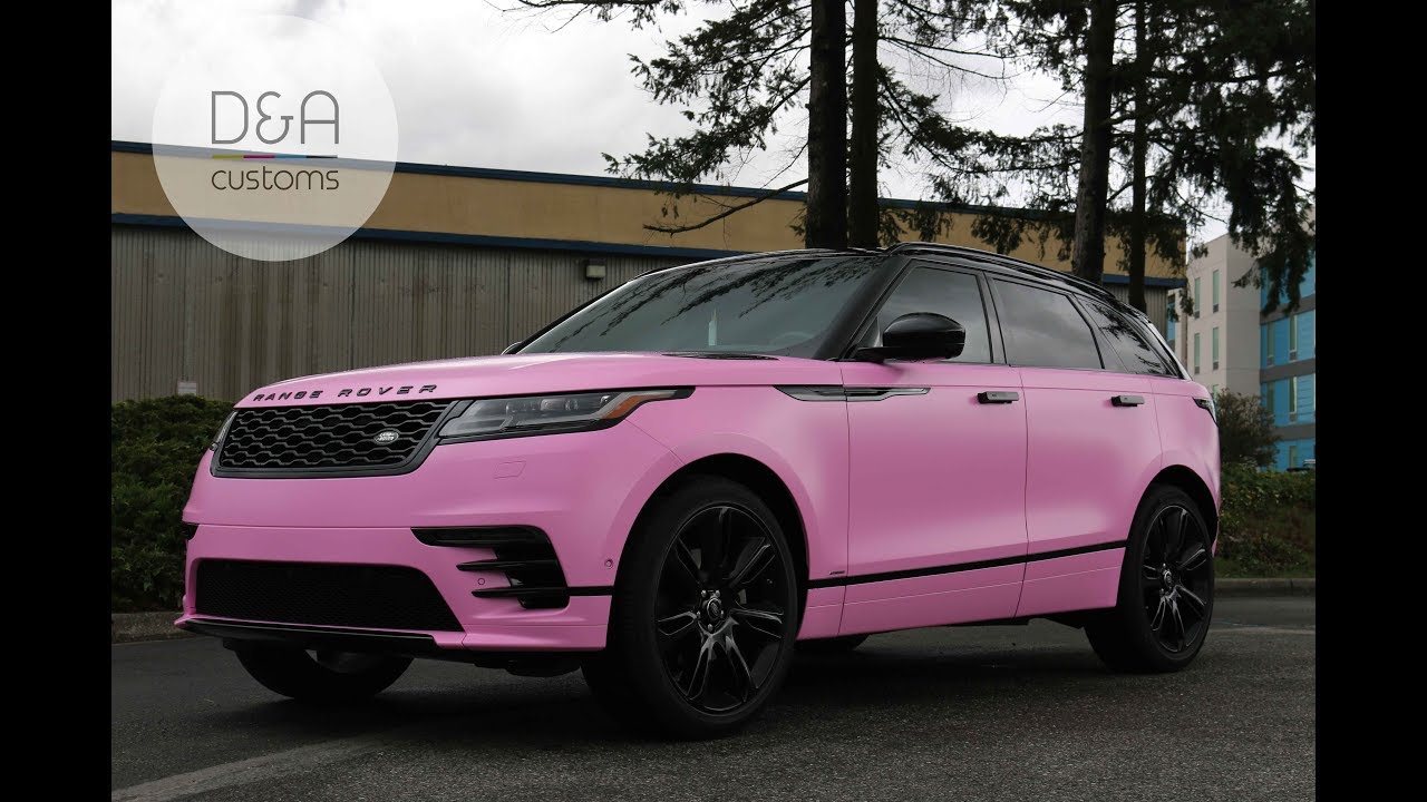 Range Rover Velar Wrapped in Pink by D&A Customs Seattle | Tukwila | Bellevue