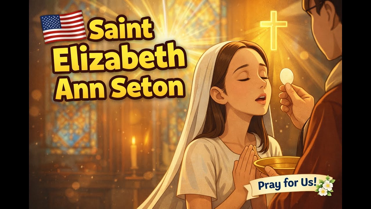 Saint Elizabeth Ann Seton Story for Kids | First American Saint