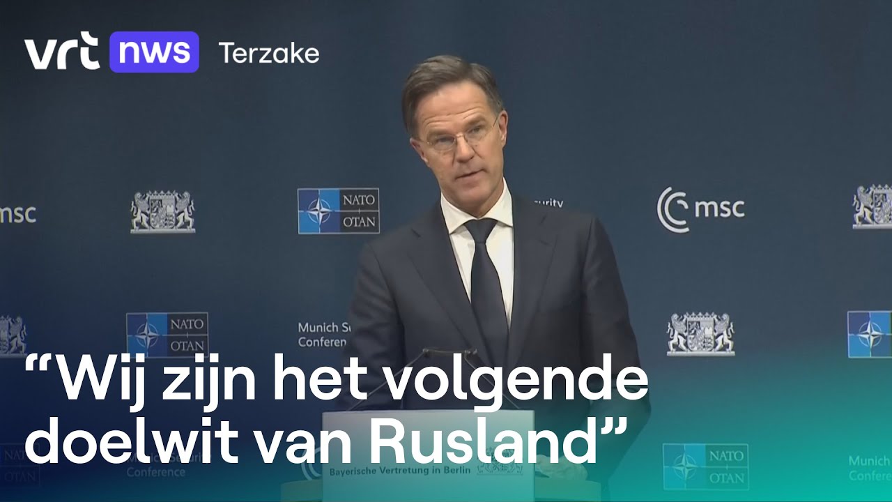 NAVO-baas Mark Rutte waarschuwt voor oorlog