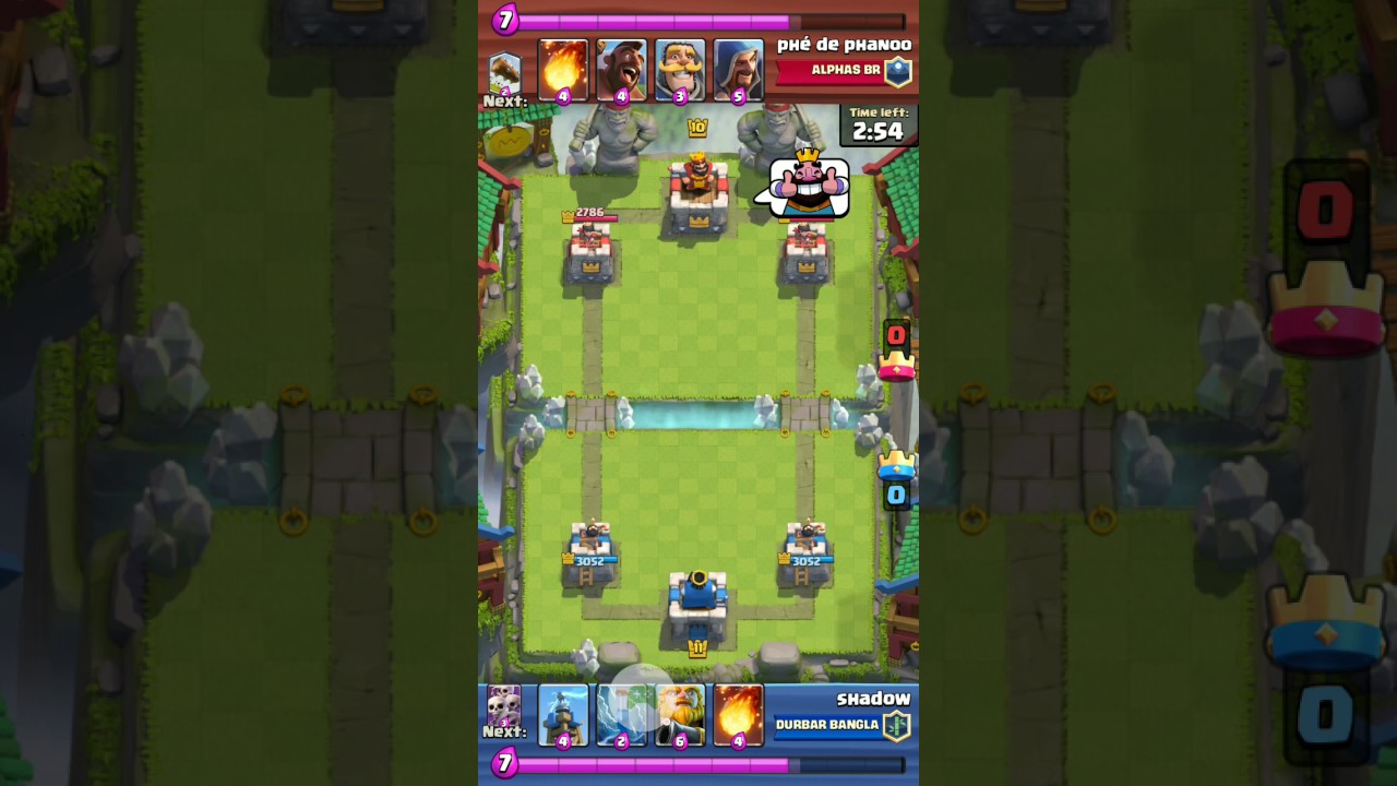 Clash Royale - Royal giant vs Hog rider