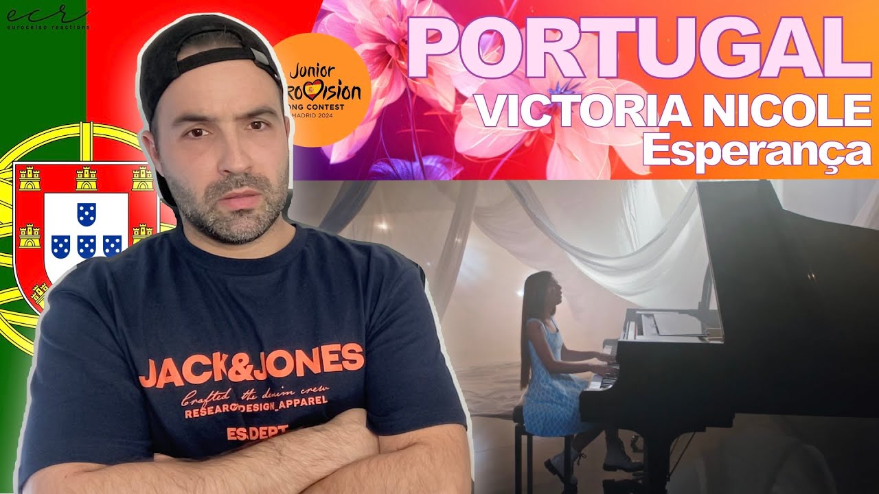 First Reaction 🇵🇹: Victoria Nicole - Esperan&ccedil;a / Junior Eurovision 2024 Portugal