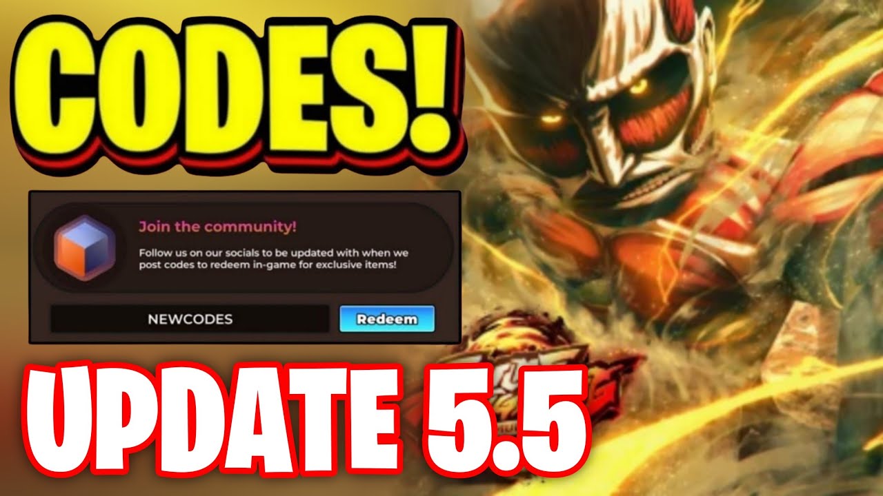*NEW* ALL WORKING UPDATE 5.5 CODES FOR ANIME FIGHTING SIMULATOR! ROBLOX AFS CODES